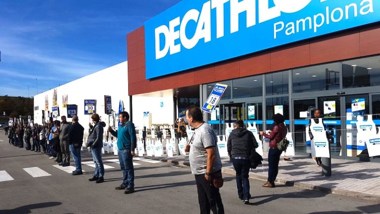 Decathlonen prekarietatea nagusi dela salatu dugu