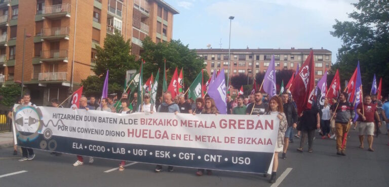 “Metalgintzako langileak gero eta pobreagoak gara”