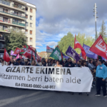 2023-10-18 Greba gizarte ekimena manifestazioa Gasteizen