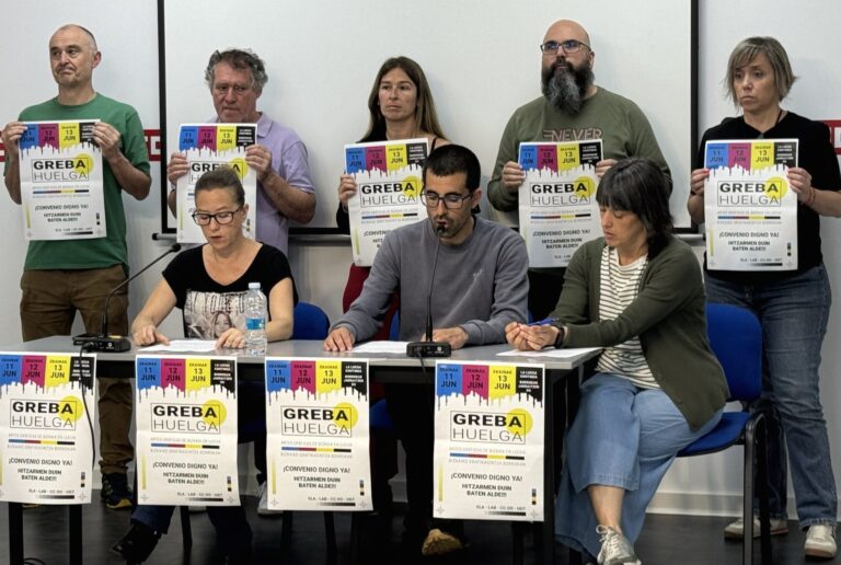 Convocamos tres nuevas jornadas de huelga en artes gráficas de Bizkaia