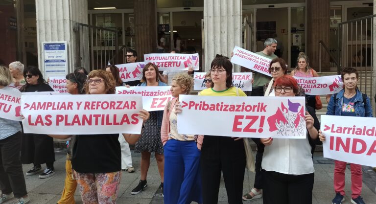 Aunque LAB ha forzado importantes cambios en el diagnóstico presentado en la Mesa de Salud de la CAV, la integridad del mismo no le satisface