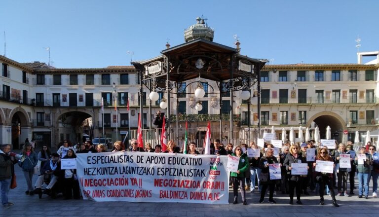 Huelga de las y los Especialistas de Apoyo Educativo por unas condiciones laborales dignas y una verdadera negociación